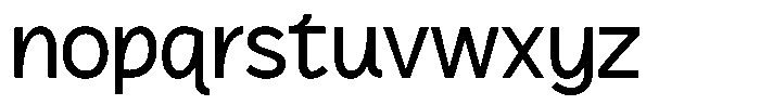 Plakad Medium Font LOWERCASE