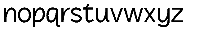 Plakad Regular Font LOWERCASE