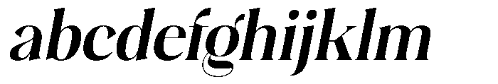 Plakent Bold Italic FONT