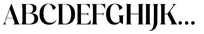 Plakent Bold Font UPPERCASE