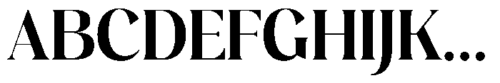 Plakent Extra Bold Font UPPERCASE