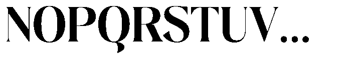 Plakent Extra Bold Font UPPERCASE