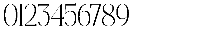 Plakent Extra Light Font OTHER CHARS