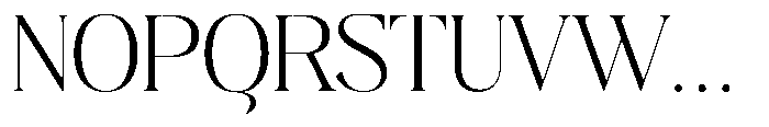 Plakent Light Font UPPERCASE