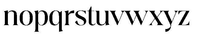 Plakent Medium Font LOWERCASE