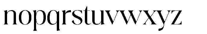 Plakent Regular Font LOWERCASE