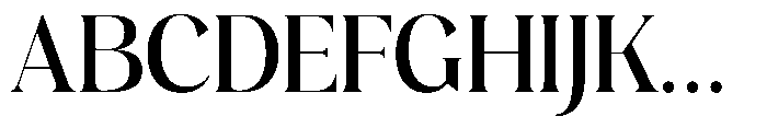 Plakent Semi Bold Font UPPERCASE