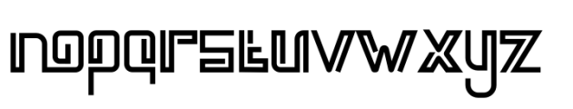 Planet Adventure Regular Font LOWERCASE