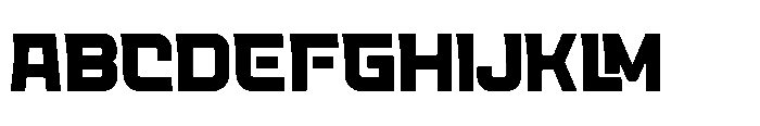 Planet Nebula Regular Font UPPERCASE