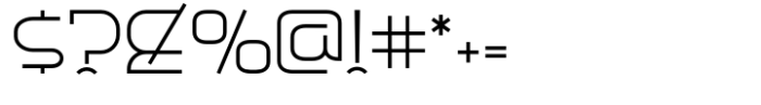 Planetype Light Font OTHER CHARS