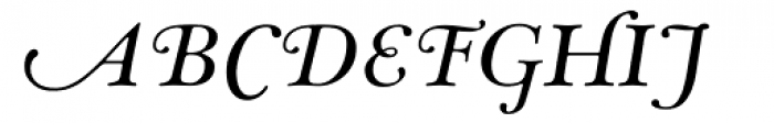 PlantagenetSWT Italic Font UPPERCASE