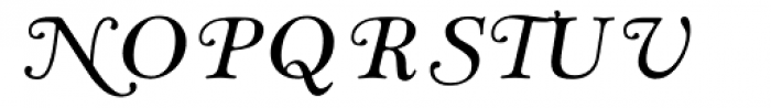 PlantagenetSWT Italic Font UPPERCASE