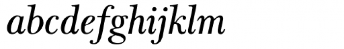 PlantagenetT Italic Font LOWERCASE