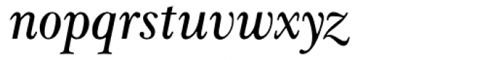 PlantagenetT Italic Font LOWERCASE