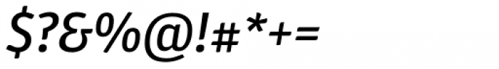 Plantago Medium Italic Font OTHER CHARS