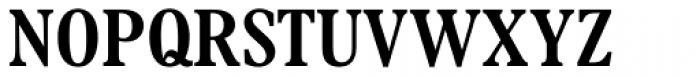 Plantin Headline MT Medium Cond Font UPPERCASE