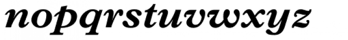 Plantin Infant Bold Italic Font LOWERCASE