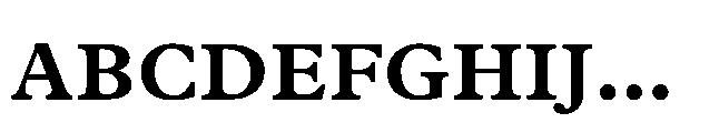 Plantin Now Caption Bold Font UPPERCASE