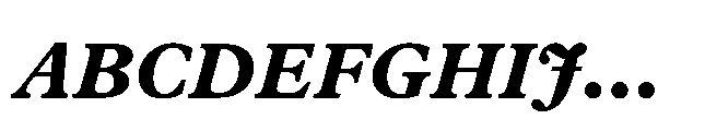 Plantin Now Caption ExtraBold Italic Font UPPERCASE