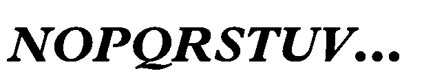 Plantin Now Caption ExtraBold Italic Font UPPERCASE