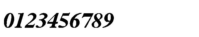 Plantin Now Display Bold Italic Font OTHER CHARS