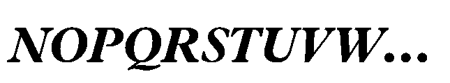 Plantin Now Display ExtraBold Italic Font UPPERCASE