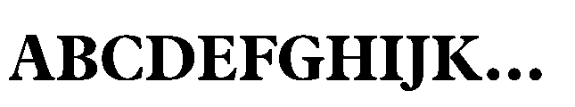 Plantin Now Display ExtraBold Font UPPERCASE