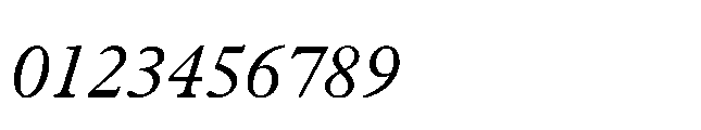 Plantin Now Display Italic Font OTHER CHARS