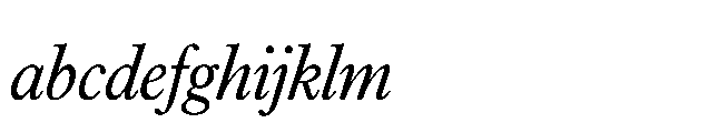 Plantin Now Display Italic FONT
