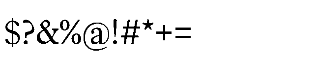 Plantin Now Display Regular Font OTHER CHARS