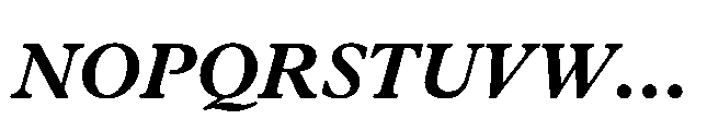 Plantin Now Text Bold Italic Font UPPERCASE