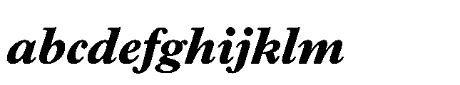 Plantin Now Text ExtraBold Italic FONT