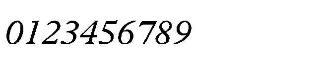 Plantin Now Text Italic Font OTHER CHARS