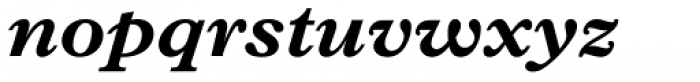 Plantin Pro Bold Italic Font LOWERCASE