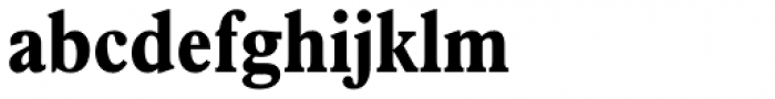 Plantin Pro Headline Bold Condensed Font LOWERCASE