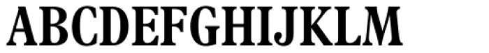 Plantin Pro Headline Medium Condensed Font UPPERCASE