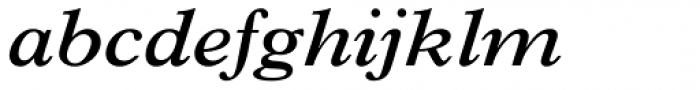 Plantin Pro SemiBold Italic Font LOWERCASE