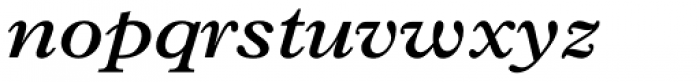 Plantin Pro SemiBold Italic Font LOWERCASE