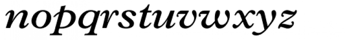 Plantin SemiBold Italic Font LOWERCASE