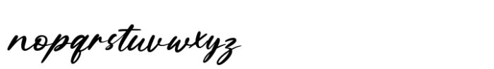 Plantyeus Font LOWERCASE