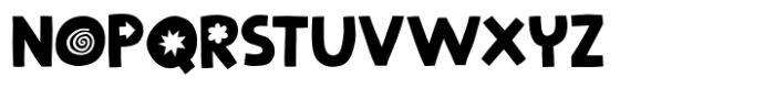 Plastic Moves Doodles Font UPPERCASE