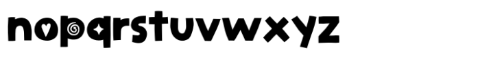 Plastic Moves Doodles Font LOWERCASE