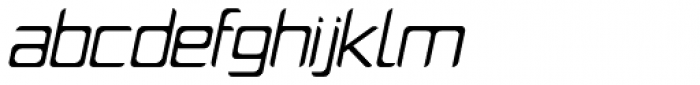 PlatformOne Book Italic Font LOWERCASE