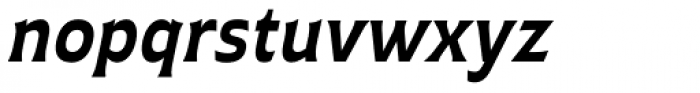 Plathorn Bold Italic Font LOWERCASE