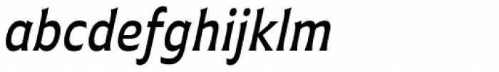 Plathorn Condensed Medium Italic Font LOWERCASE