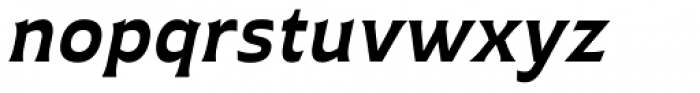 Plathorn Extended Bold Italic Font LOWERCASE