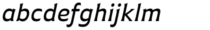 Plathorn Extended Medium Italic Font LOWERCASE