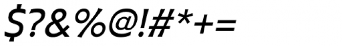 Plathorn Medium Italic Font OTHER CHARS