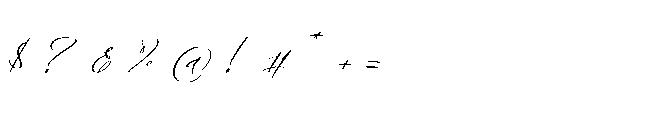 Platimye Regular Font OTHER CHARS