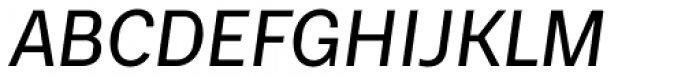 Platz Grotesk Oblique Semi Bold Font UPPERCASE